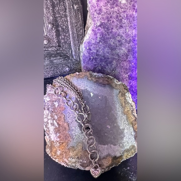 BRIGHTON YOUR TRUE COLOR GRACEFUL Cross Green Purple Swarvoski Tanzanite Crystal - Picture 3 of 8